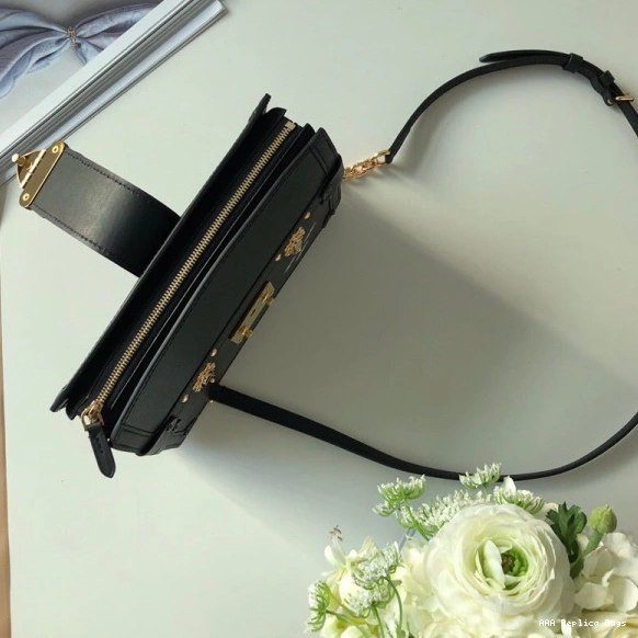 Aaa replica bags Vuitton Louis TRUNK CLUTCH 0710